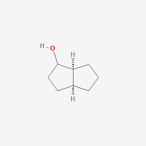 molecular formula C8H14O B12947280 (3AS,6aS)-octahydropentalen-1-ol 