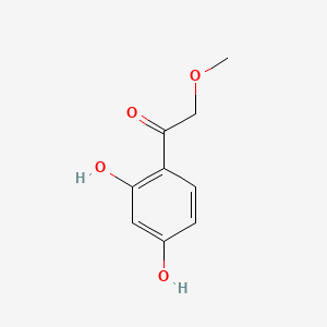 molecular formula C9H10O4 B1294730 2',4'-二羟基-2-甲氧基苯乙酮 CAS No. 57280-75-8