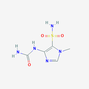 1-Methyl-4-ureido-1H-imidazole-5-sulfonamide