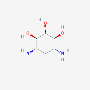 (1R,2R,3S,4R,6S)-4-Amino-6-(methylamino)cyclohexane-1,2,3-triol