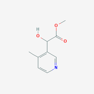 Methyl 2-hydroxy-2-(4-methylpyridin-3-yl)acetate