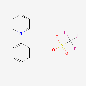 1-(p-Tolyl)pyridin-1-ium trifluoromethanesulfonate