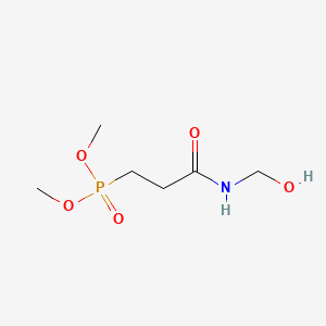 molecular formula C6H14NO5P B1294740 3-(二甲基膦酰基)-N-甲羟甲基丙酰胺 CAS No. 20120-33-6