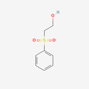 molecular formula C8H10O3S B1294744 2-(苯磺酰基)乙醇 CAS No. 20611-21-6