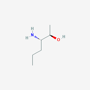 molecular formula C6H15NO B12947507 (2R,3S)-3-Aminohexan-2-ol 