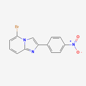 5-Bromo-2-(4-nitrophenyl)imidazo[1,2-a]pyridine