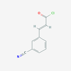 (E)-3-(3-cyanophenyl)acryloyl chloride