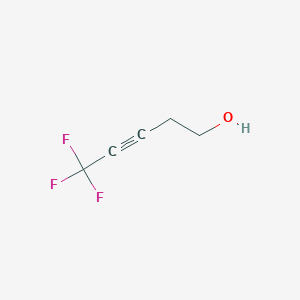 5,5,5-Trifluoropent-3-yn-1-ol