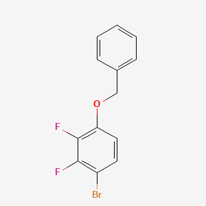 B1294769 1-(Benzyloxy)-4-bromo-2,3-difluorobenzene CAS No. 941294-52-6