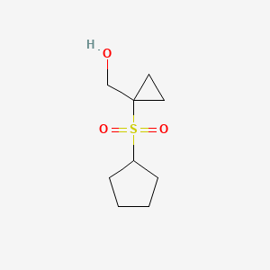 (1-(Cyclopentylsulfonyl)cyclopropyl)methanol