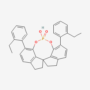 1,10-bis(2-ethylphenyl)-12-hydroxy-4,5,6,7-tetrahydroiindeno[7,1-de:1',7'-fg][1,3,2]dioxaphosphocine 12-oxide