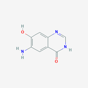 6-amino-7-hydroxyquinazolin-4(3H)-one