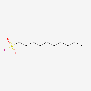 molecular formula C10H21FO2S B12947925 1-Decanesulfonyl fluoride CAS No. 68259-13-2