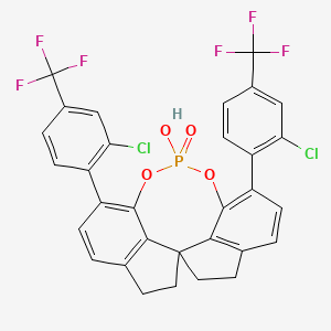 1,10-bis[2-chloro-4-(trifluoromethyl)phenyl]-12-hydroxy-4,5,6,7-tetrahydroiindeno[7,1-de:1',7'-fg][1,3,2]dioxaphosphocine 12-oxide