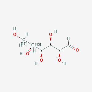 molecular formula C6H12O6 B12947988 D-glucose-5,6-13C2 