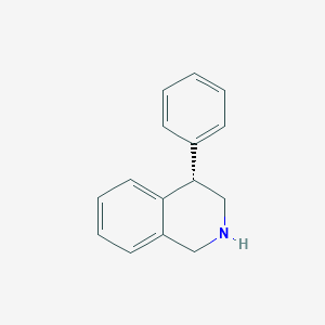 molecular formula C15H15N B12948019 (S)-4-Phenyl-1,2,3,4-tetrahydroisoquinoline 