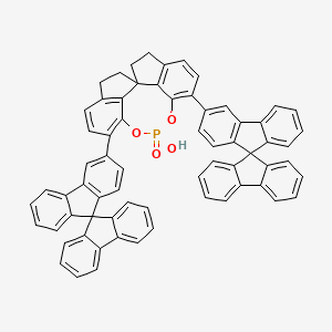 12-hydroxy-1,10-bis(9,9'-spirobi[fluorene]-3-yl)-4,5,6,7-tetrahydroiindeno[7,1-de:1',7'-fg][1,3,2]dioxaphosphocine 12-oxide