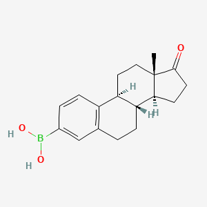 ((8R,9S,13S,14S)-13-Methyl-17-oxo-7,8,9,11,12,13,14,15,16,17-decahydro-6H-cyclopenta[a]phenanthren-3-yl)boronic acid