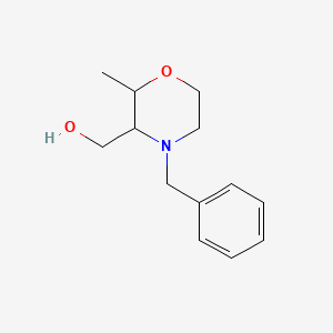 (4-Benzyl-2-methylmorpholin-3-yl)methanol