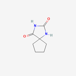 B1294813 1,3-Diazaspiro[4.4]nonane-2,4-dione CAS No. 699-51-4