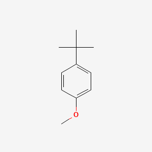 molecular formula C11H16O B1294814 4-叔丁基苯甲醚 CAS No. 5396-38-3