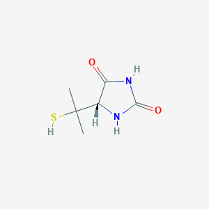 (5S)-5-(2-sulfanylpropan-2-yl)imidazolidine-2,4-dione