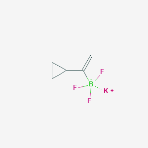 molecular formula C5H7BF3K B12948195 Potassium (1-cyclopropylvinyl)trifluoroborate 