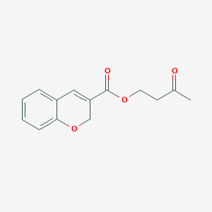 3-Oxobutyl 2H-chromene-3-carboxylate