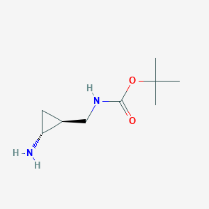 tert-Butyl (((1S,2R)-2-aminocyclopropyl)methyl)carbamate