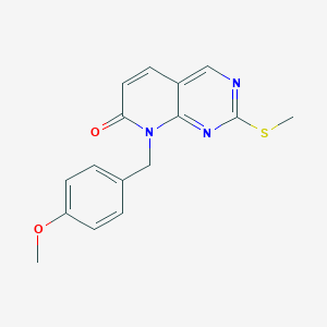 8-(4-Methoxybenzyl)-2-(methylthio)pyrido[2,3-d]pyrimidin-7(8H)-one