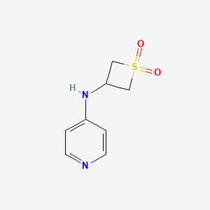 3-(Pyridin-4-ylamino)thietane 1,1-dioxide