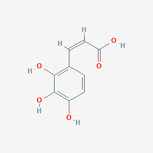 molecular formula C9H8O5 B12948397 (Z)-2,3,4-Trihydroxycinnamic Acid 