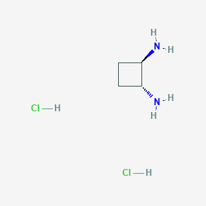 trans-Cyclobutane-1,2-diamine;dihydrochloride