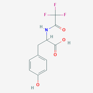 3-(4-Hydroxyphenyl)-2-[(2,2,2-trifluoroacetyl)amino]propanoic acid