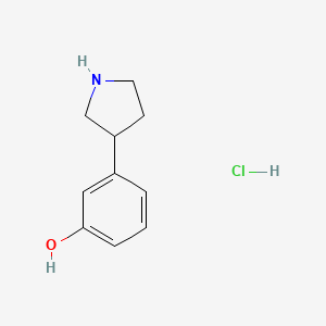 3-(Pyrrolidin-3-yl)phenol hydrochloride