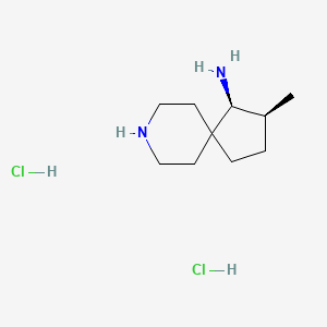 (1S,2S)-2-Methyl-8-azaspiro[4.5]decan-1-amine dihydrochloride