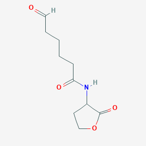 6-Oxo-N-(2-oxotetrahydrofuran-3-yl)hexanamide