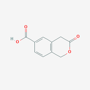 1H-2-Benzopyran-6-carboxylic acid, 3,4-dihydro-3-oxo-