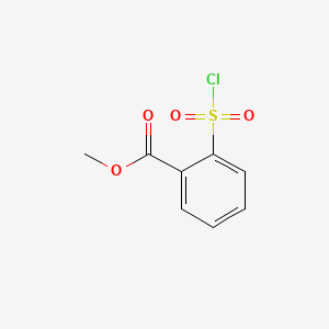 molecular formula C8H7ClO4S B1294870 2-(氯磺酰基)苯甲酸甲酯 CAS No. 26638-43-7