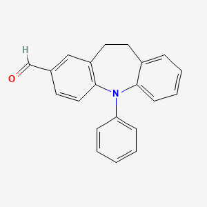 5-Phenyl-10,11-dihydro-5H-dibenzo[b,f]azepine-2-carbaldehyde