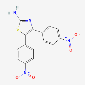 4,5-Bis(4-nitrophenyl)thiazol-2-amine