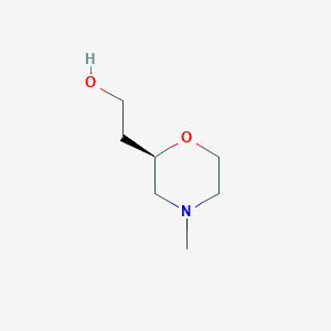 (R)-2-(4-Methylmorpholin-2-yl)ethan-1-ol