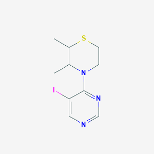 4-(5-Iodopyrimidin-4-yl)-2,3-dimethylthiomorpholine