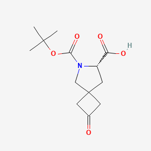 (S)-6-(tert-Butoxycarbonyl)-2-oxo-6-azaspiro[3.4]octane-7-carboxylic acid