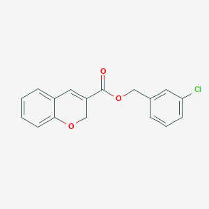 3-Chlorobenzyl 2H-chromene-3-carboxylate