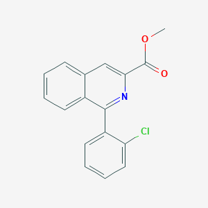 Methyl 1-(2-chlorophenyl)isoquinoline-3-carboxylate