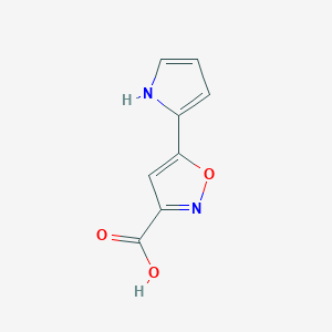 5-(1H-Pyrrol-2-yl)isoxazole-3-carboxylic acid