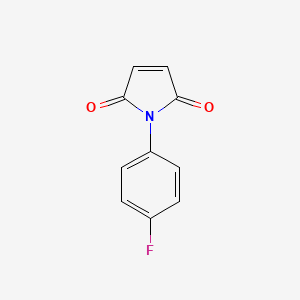 molecular formula C10H6FNO2 B1294902 1-(4-Fluorophenyl)-1H-pyrrole-2,5-dione CAS No. 6633-22-3
