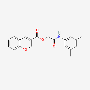 2-((3,5-Dimethylphenyl)amino)-2-oxoethyl 2H-chromene-3-carboxylate