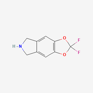 2,2-Difluoro-6,7-dihydro-5H-[1,3]dioxolo[4,5-f]isoindole